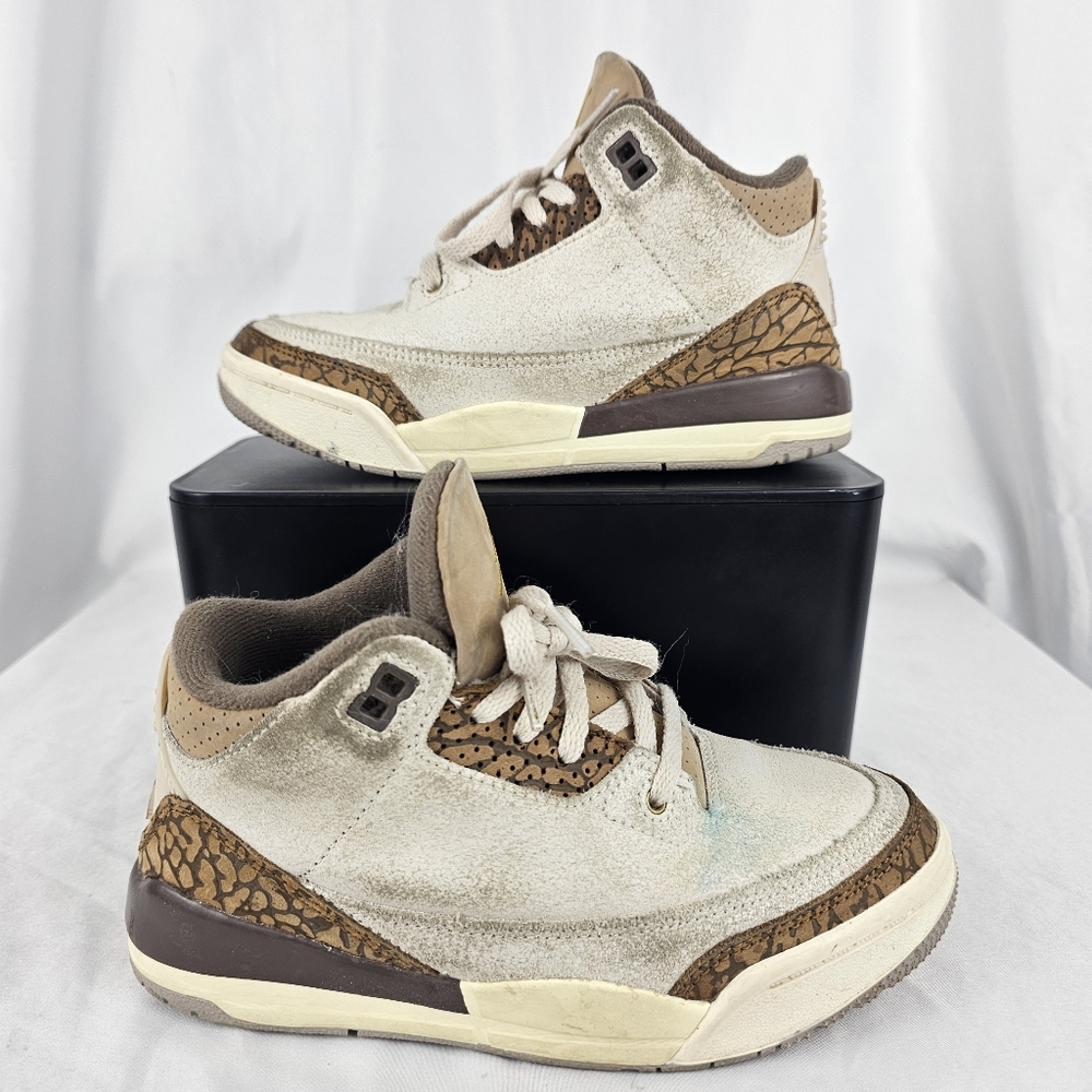 Air Jordan 3 Retro Palomino DM0966-102 PS DM0968-102 TD Little Kids Size 1Y